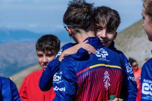 Spain celebrates an incredible nine medals in the VERTICAL. ©Discover Abruzzo