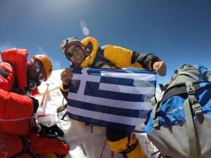 Στην κορυφή Lhotse 8.516m 14 Μαΐου 2019 ώρα 6.30pm -31 c