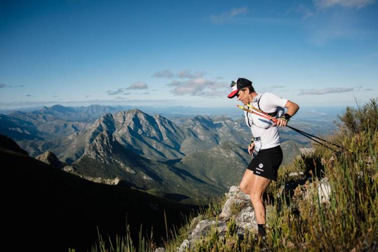 Ryan Sandes (RSA) and Sylvie Scherzinger (RSA) claim victories at the first ever UTMB® World Series event in Africa, winning the men’s and women’s 100-Miler distance category!